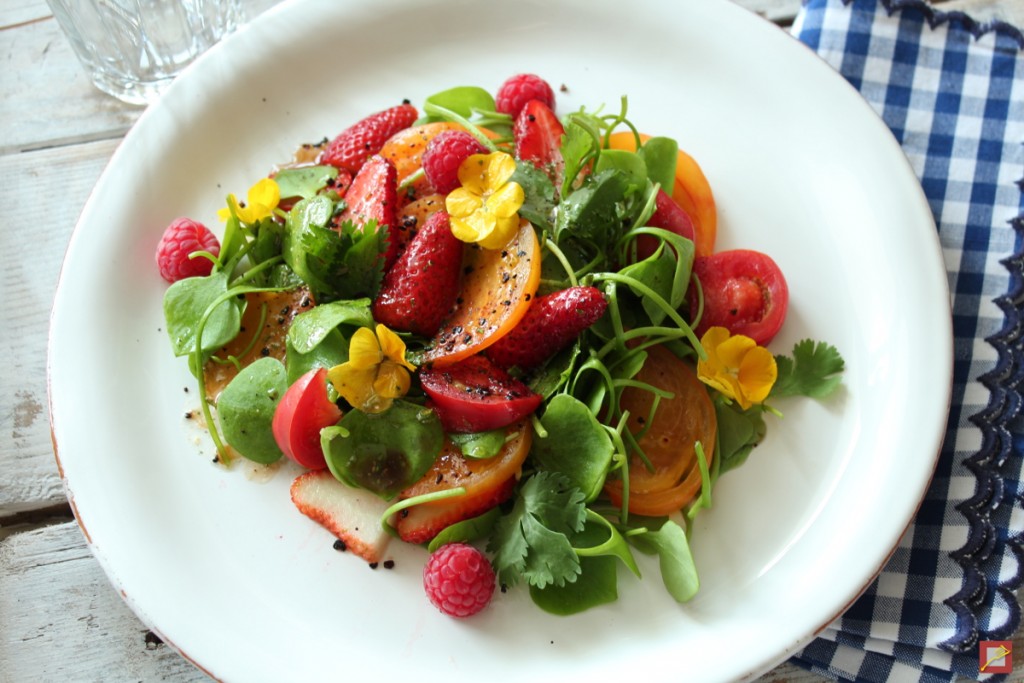 Chef's Handyman Salad with Strawberries