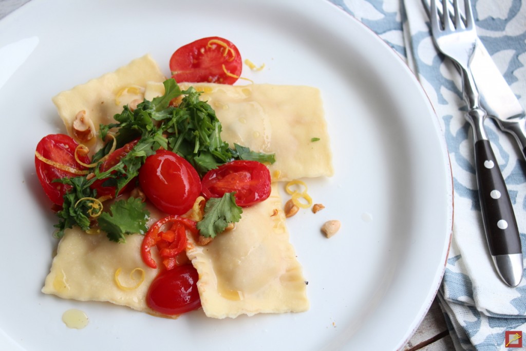 Ravioli with Eastern Spices