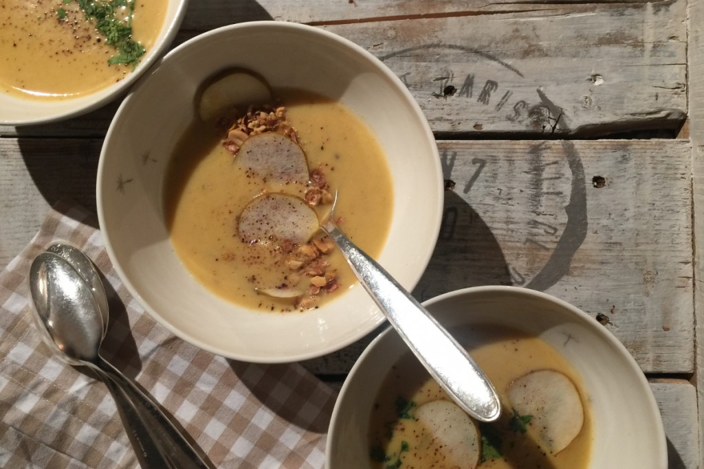 Kartoffel-Curry-Suppe