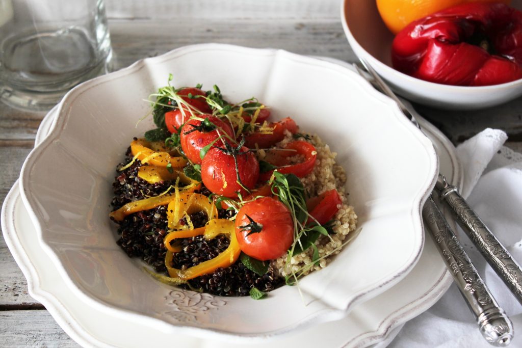 Quinoa Salad with Roasted Vegetables