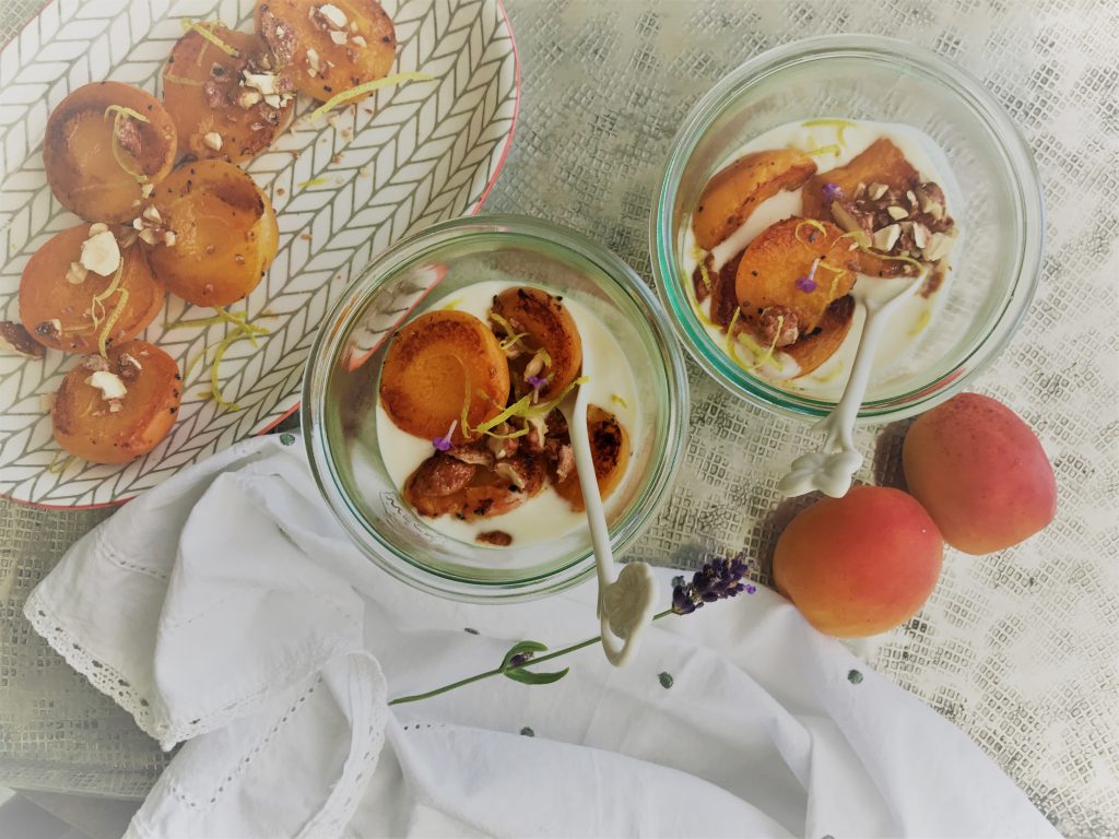 Aprikosen-Soja-Joghurt